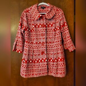 Eden Court Women's Trench Coat Size Large